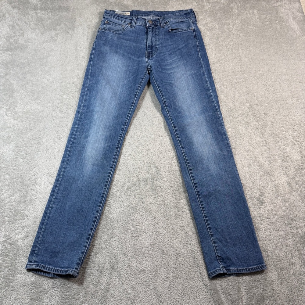 Levis Premium 511 Jeans Women 31x30 (Fits 28x29) Blue Medium Wash Classic Denim